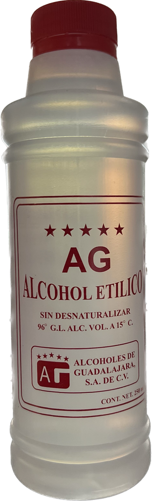 ALCOHOL PURO AG 250ml.  PIEZA
