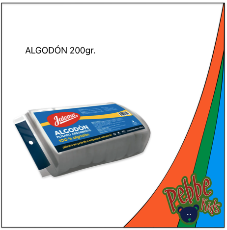 ALGODÓN JALOMA 200gr. PIEZA