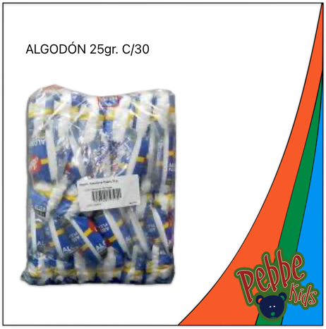 ALGODÓN JALOMA 25gr. C/30