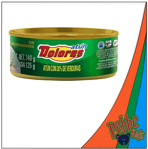 ATUN C/VERDURAS DOLORES 140gr.