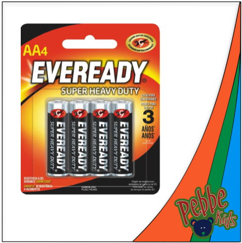 BLISTER PILA EVEREADY AA C/4