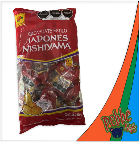 CACAHUATE JAPONES ESCOLAR DE LA ROSA 13gr.