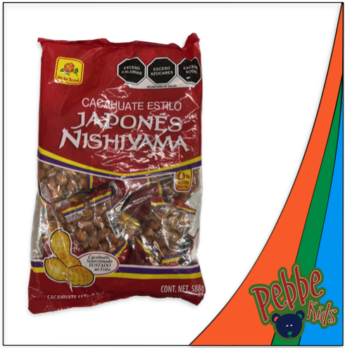 CACAHUATE JAPONES GRANDE DE 42G LA ROSA C/14