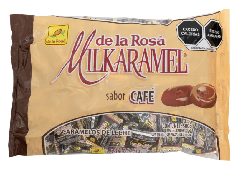 CARAMELO MILKARAMEL CAFÉ DE LA ROSA C/100
