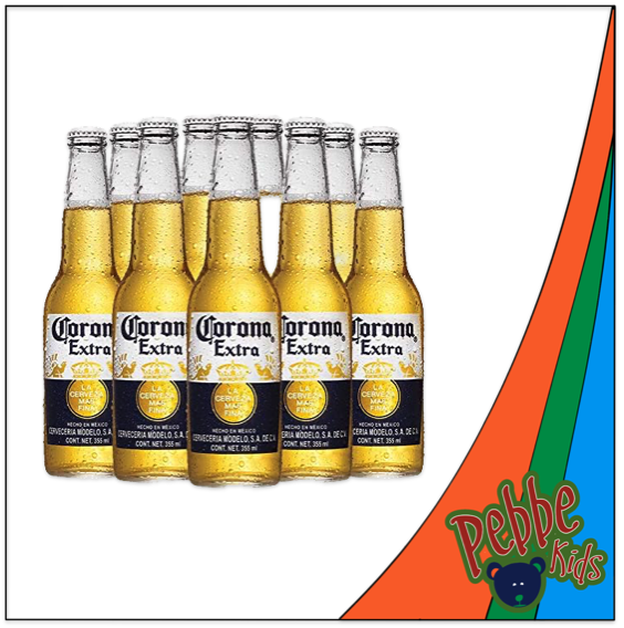 CERVEZA CORONA 1/2 CLARA 355ml. C/24