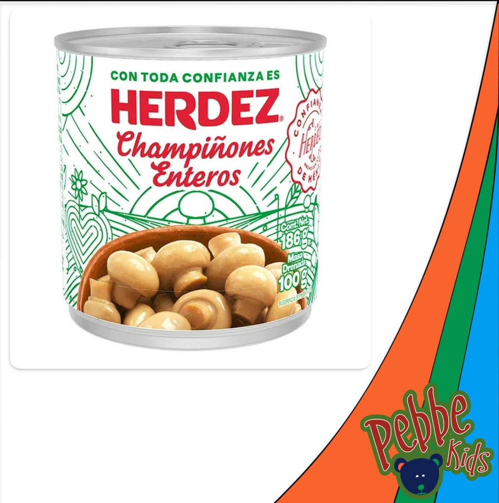 CHAMPIÑONES HERDEZ 186gr.