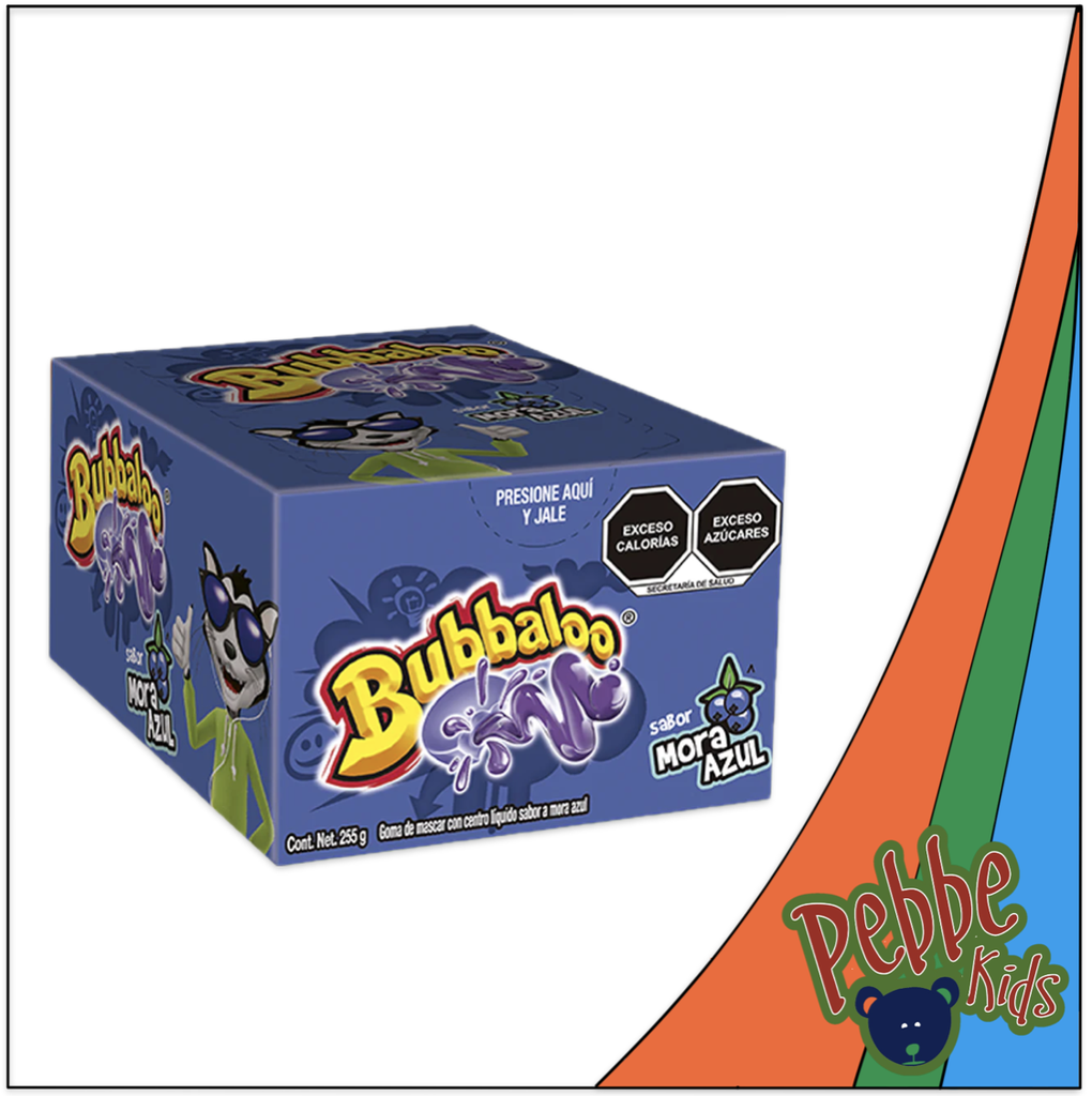 CHICLE BUBBALOO MORA C/47