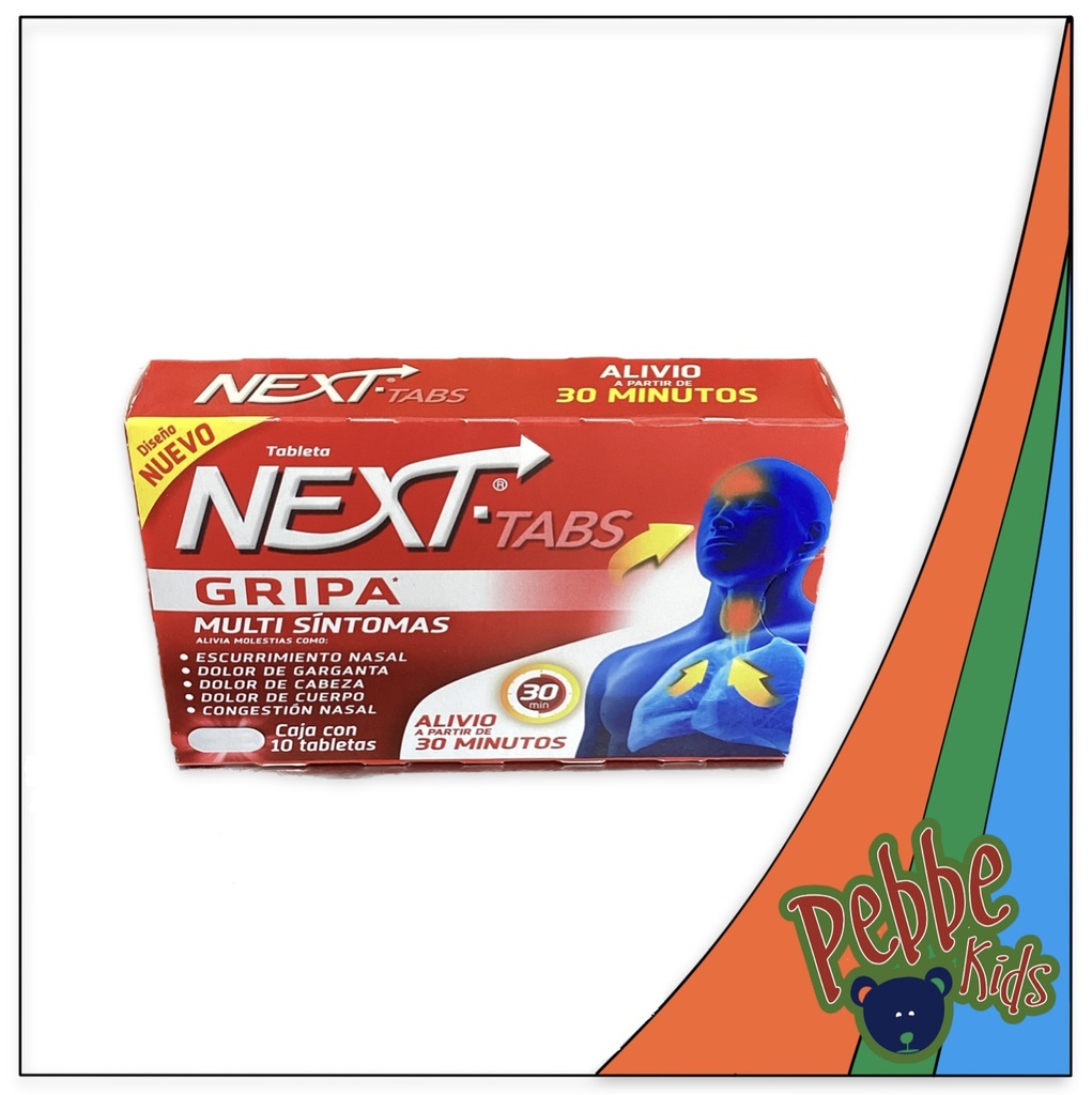 CHICO NEXT C/10 TABLETAS