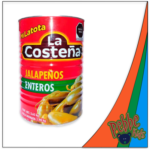 CHILE ENTERO LA COSTEÑA 3.65kg. MI LATOTA