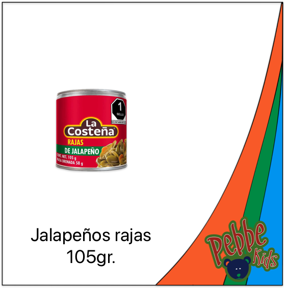 CHILE RAJAS LA COSTEÑA 105gr.