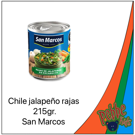 CHILE RAJAS 215gr. SAN MARCOS