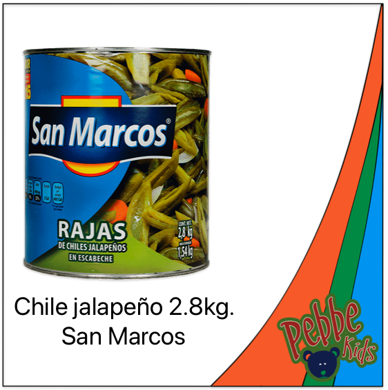 CHILE ENTERO SAN MARCOS 2.8kg.