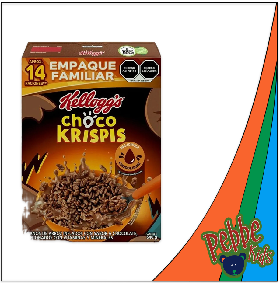 CEREAL CHOCO KRISPIS KELLOGGS 540gr.