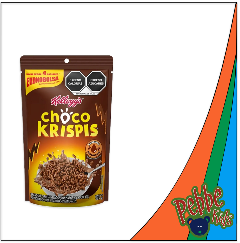 CEREAL CHOCO KRISPIS KELLOGGS BOLSA 135gr.