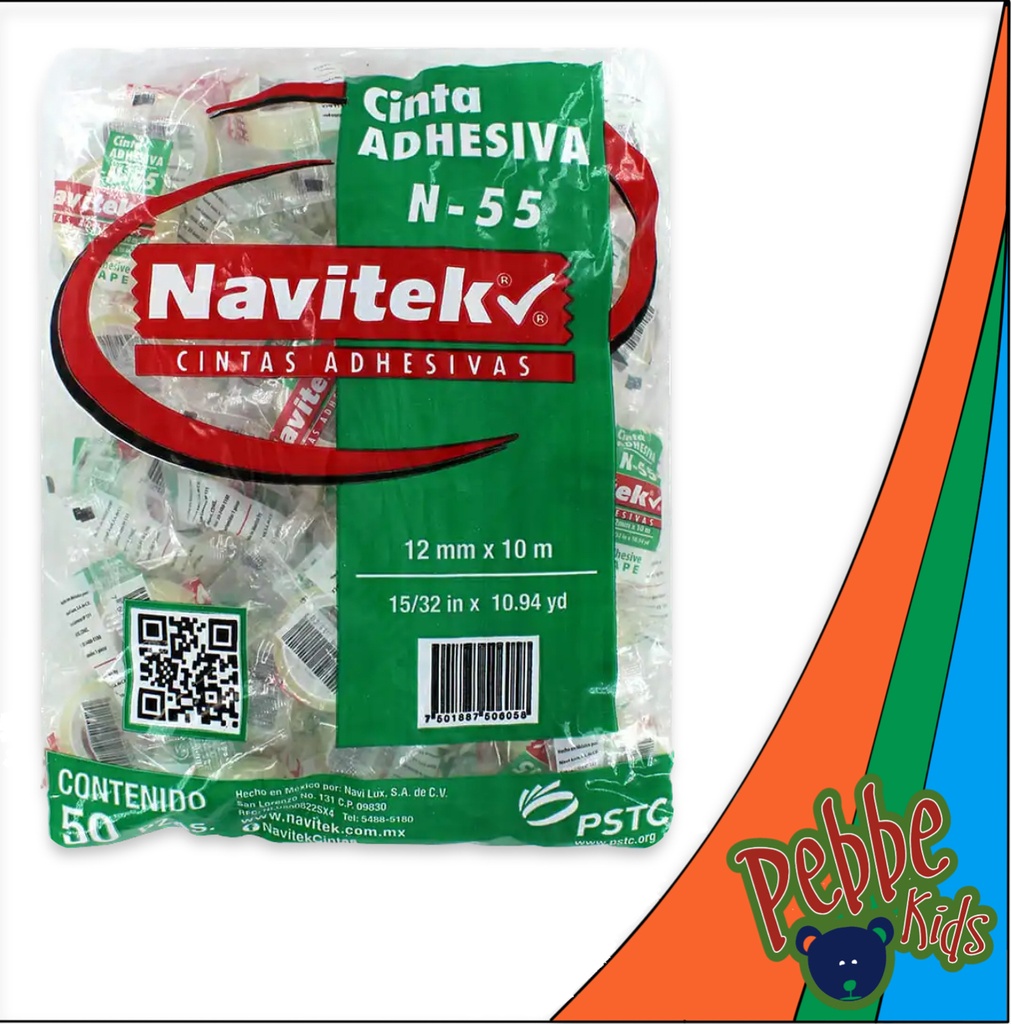 CINTA CHICA NAVITECK 10mt. C/50