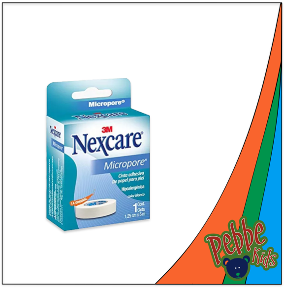 CINTA NEXCARE BLANCA 1/2" (1.25cm.) C/24