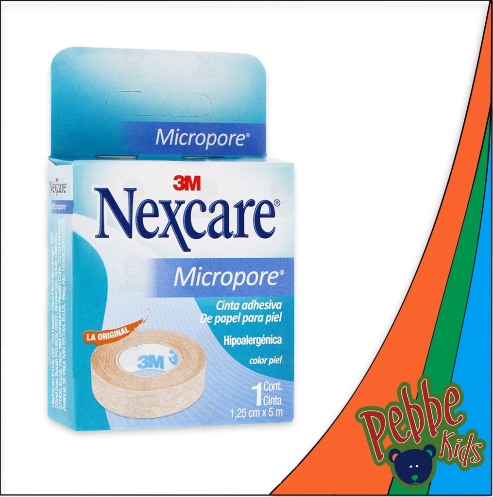 CINTA NEXCARE PIEL 1" (2.5cm.) C/12