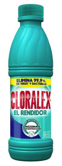 CLORALEX 250ml. PIEZA