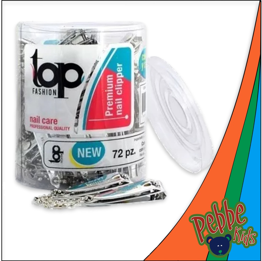 CORTAUÑAS GRANDE TOP FASHION BOTE C/36