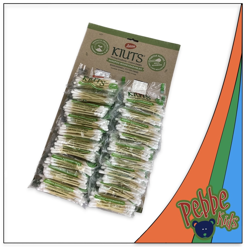 COTONETE KIUTS CARTERA JALOMA C/20 SOBRES