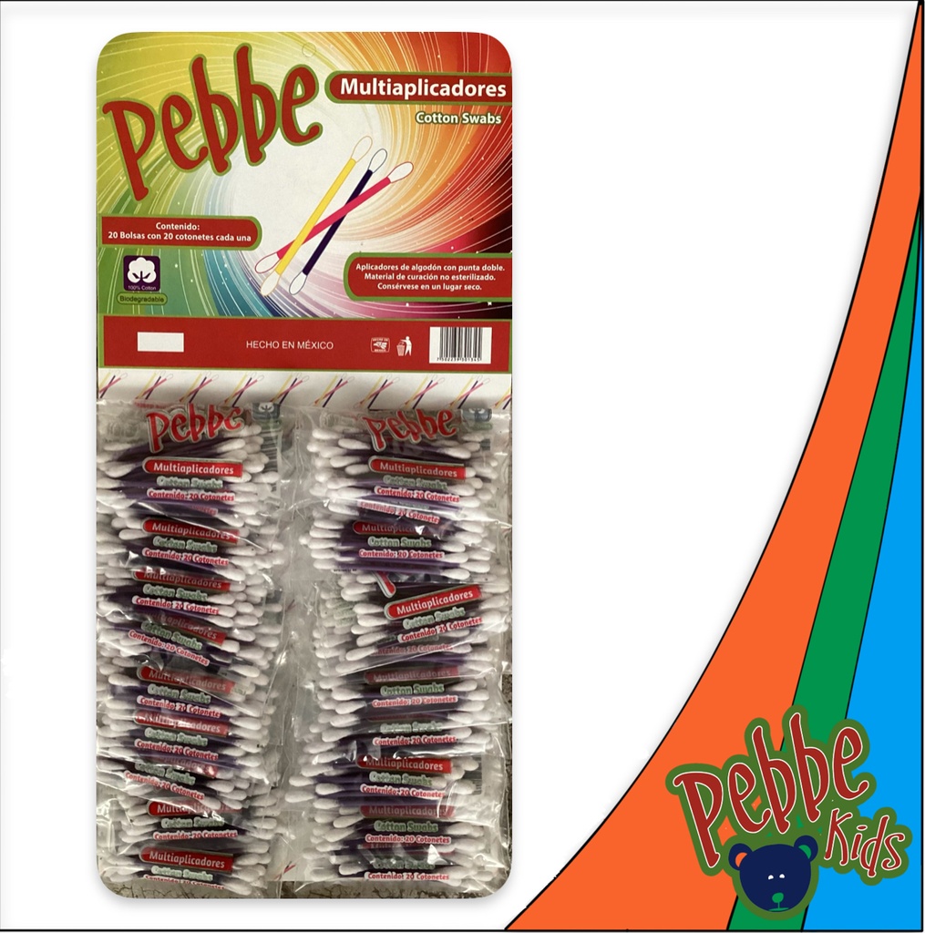 COTONETE PEBBE CARTERA C/20