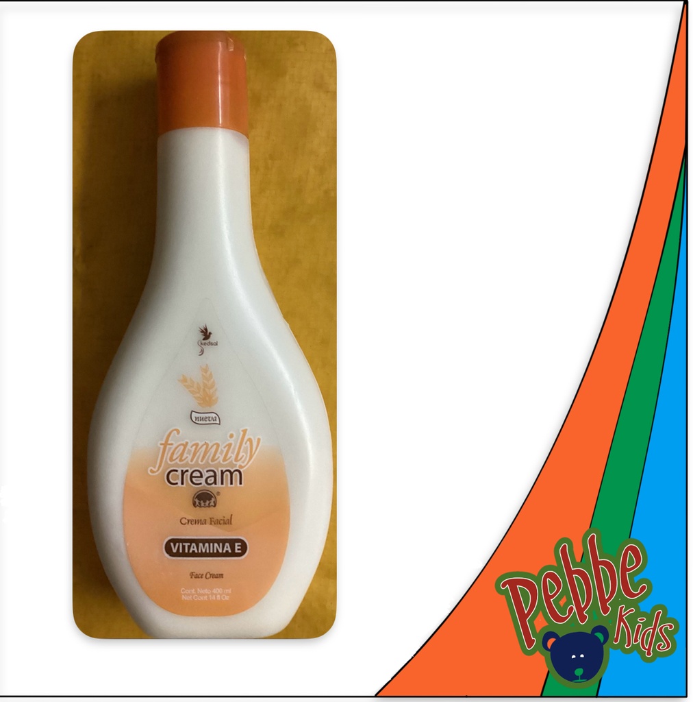 CREMA FAMILY VITAMINA E BOTELLA 400gr.