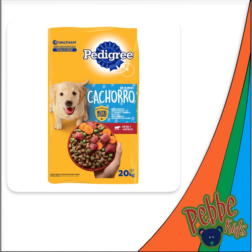 CROQUETA PEDIGREE CACHORRO 20kg.