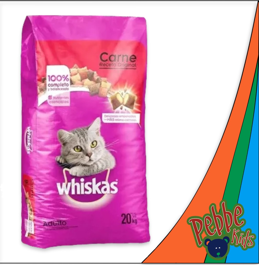 CROQUETAS WHISKAS COSTAL 20kg.