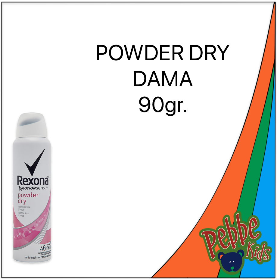 DES. REXONA AEROSOL POWDER DRY DAMA 90gr.