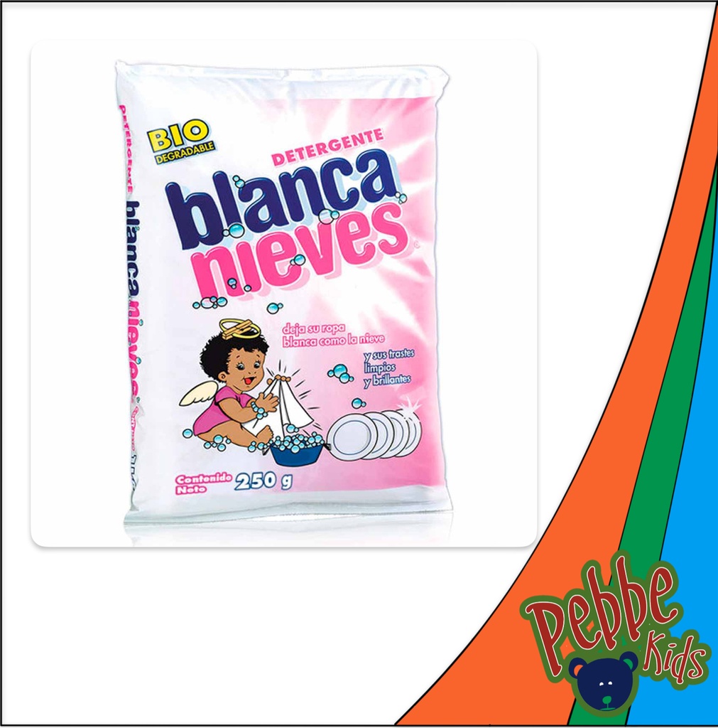 DETERG. BLANCA NIEVES 250gr. PIEZA
