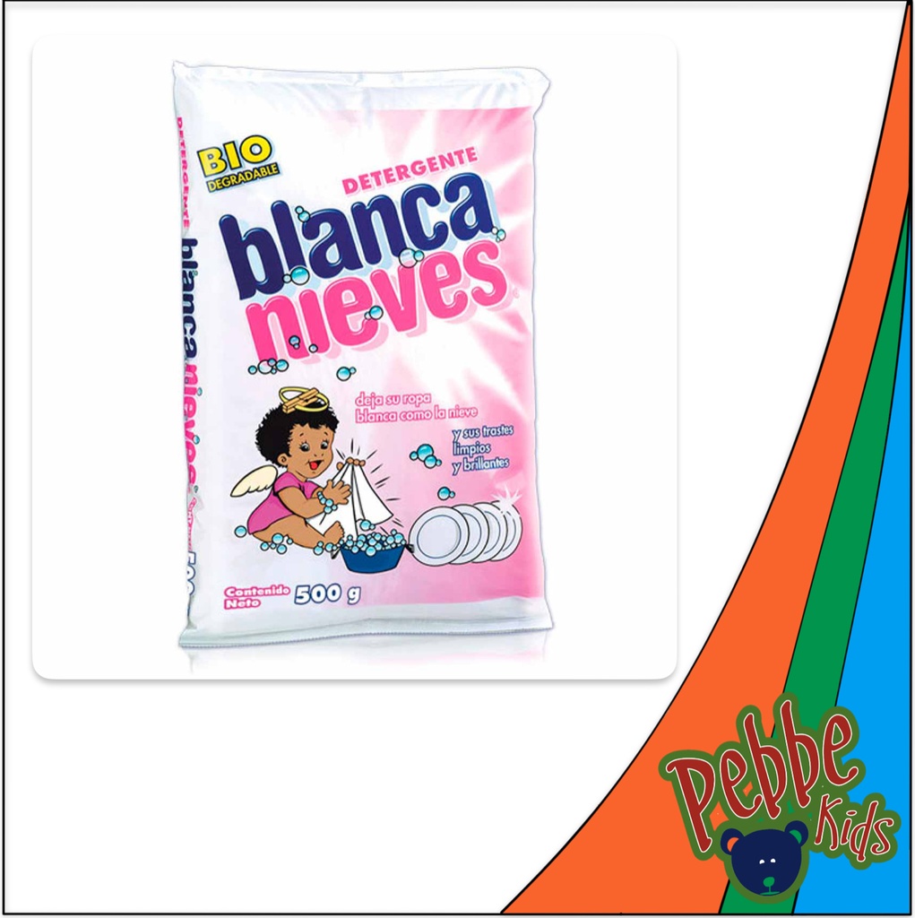 DETERG. BLANCA NIEVES 500gr. PIEZA