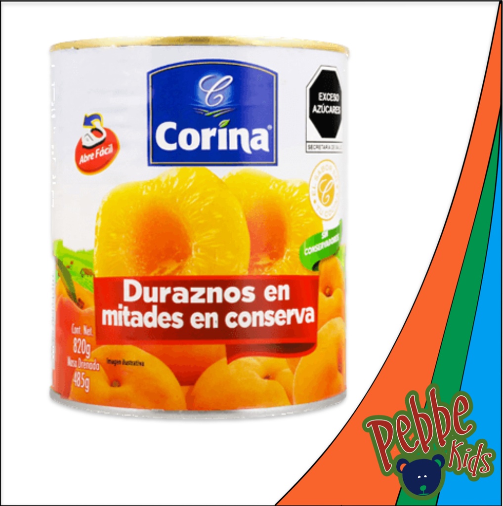 DURAZNOS CORINA 820gr.