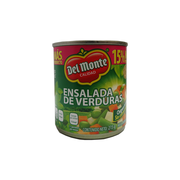 ENSALADA DE VERDURAS DEL MONTE 215gr.