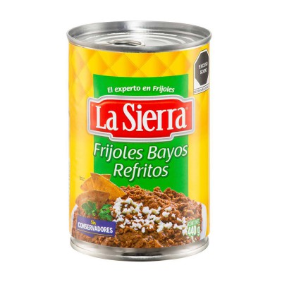 FRIJOL BAYO LA SIERRA LATA 400gr.