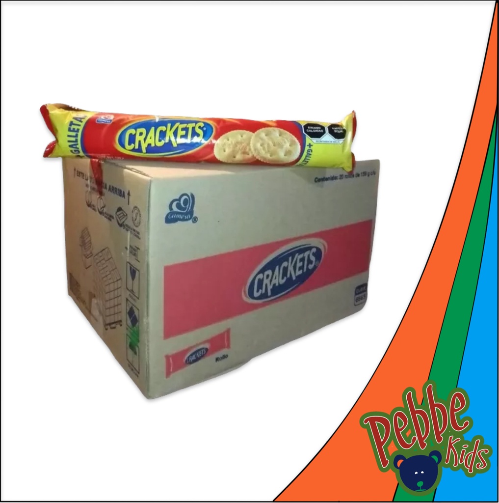 GALLETA CRACKETS GAMESA 135gr. C/20