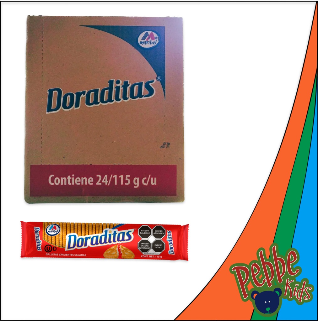 GALLETA DORADITA 115gr. C/24 