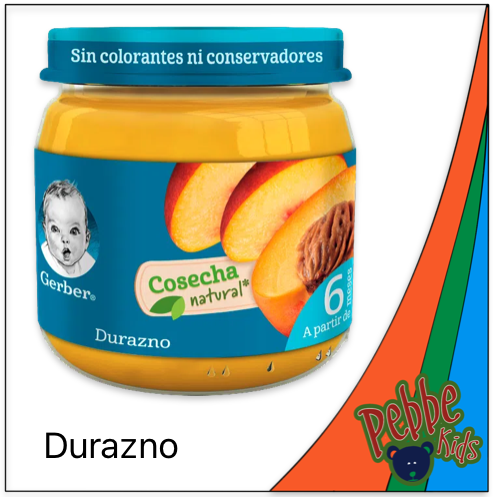 GERBER DURAZNO 100gr.