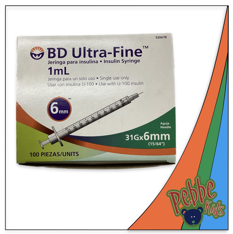 JERINGA 1ml. INSULINA ULTRAFINE C/100 (31G x 6mm.)