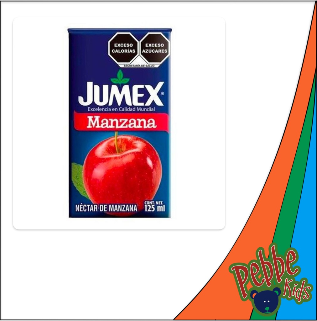JUGO JUMEX MINIBRICK MANZANA 125ml.