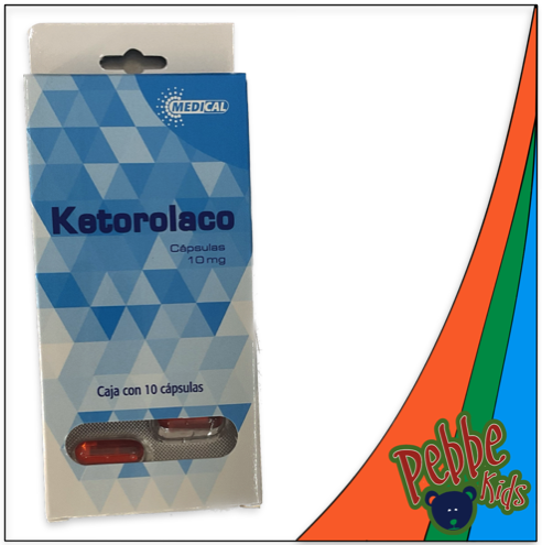 KETOROLACO CÁPSULAS C/10 CAPS. 