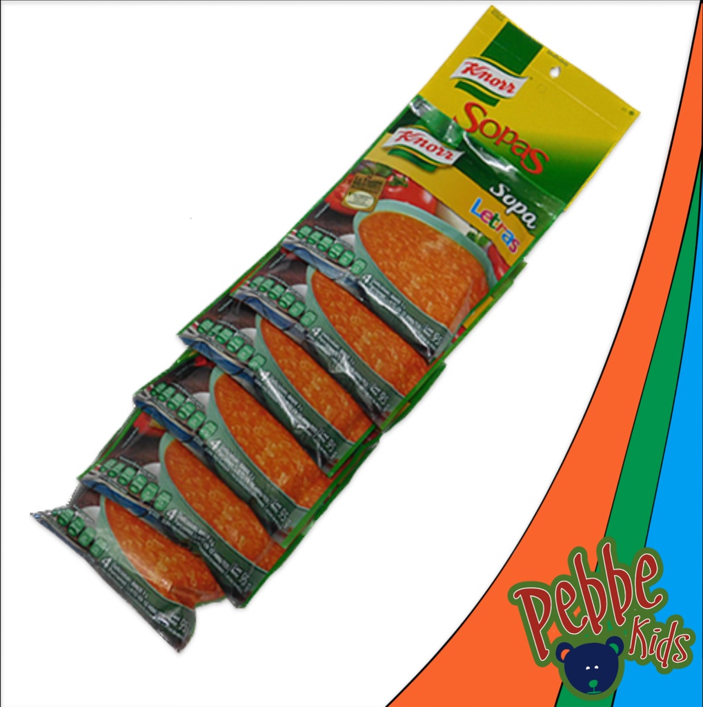 KNORR LETRA TIRA C/6