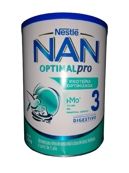 LECHE NAN 3 DE 1.5kg.
