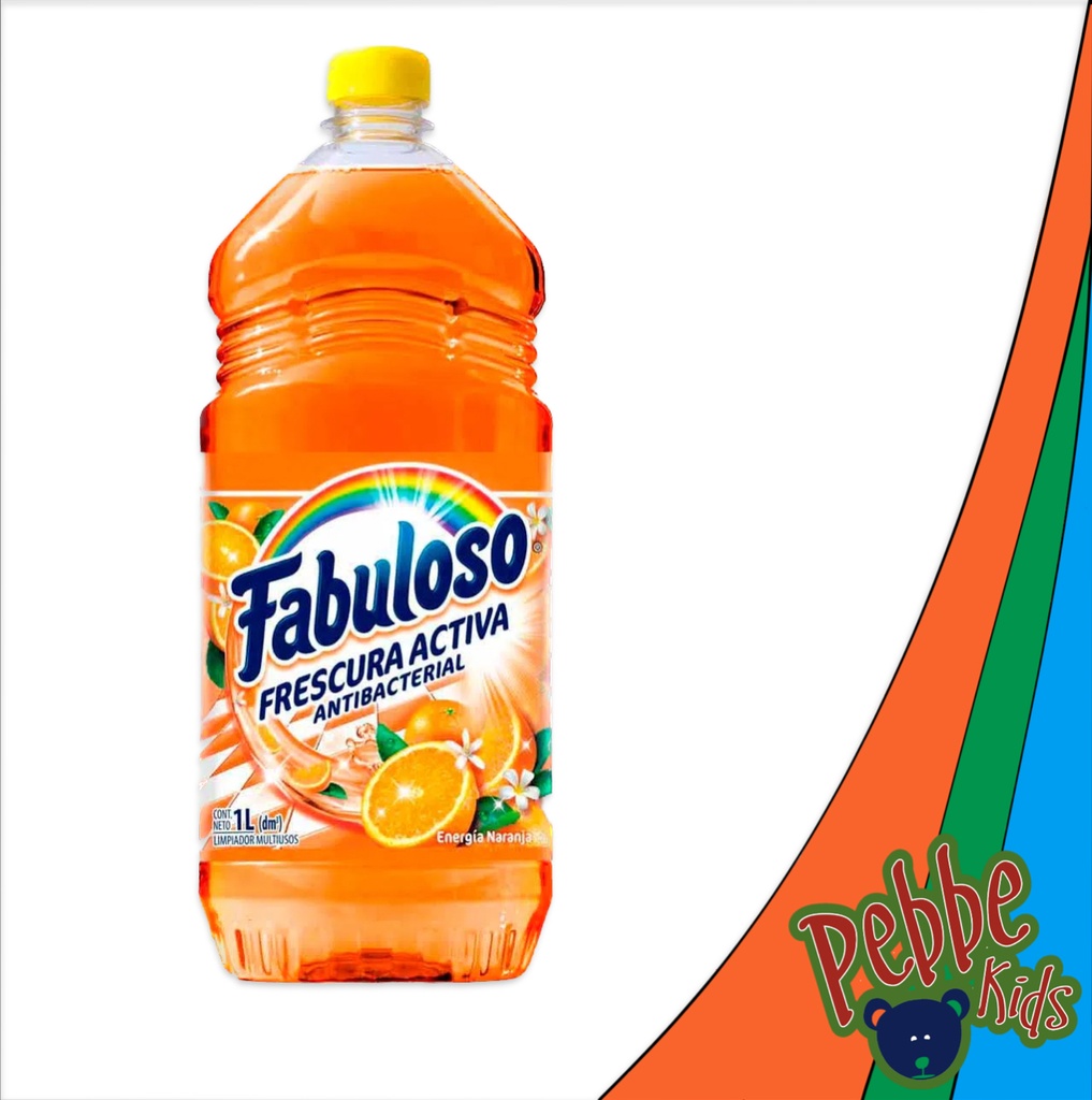 LIMPIADOR FABULOSO 1lt. NARANJA