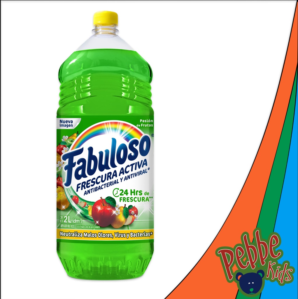 LIMPIADOR FABULOSO 1lt. PASION DE FRUTAS