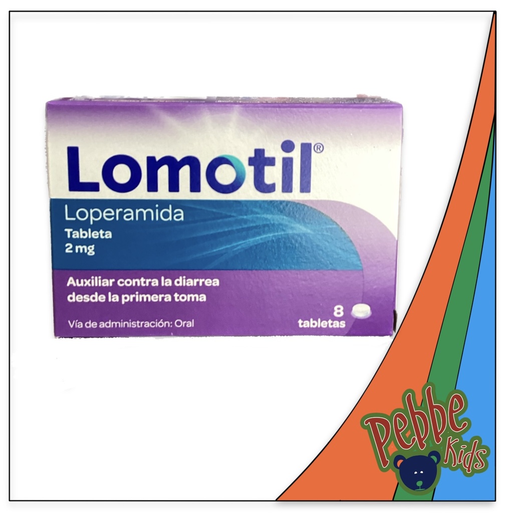 LOMOTIL C/8 TABLETAS 