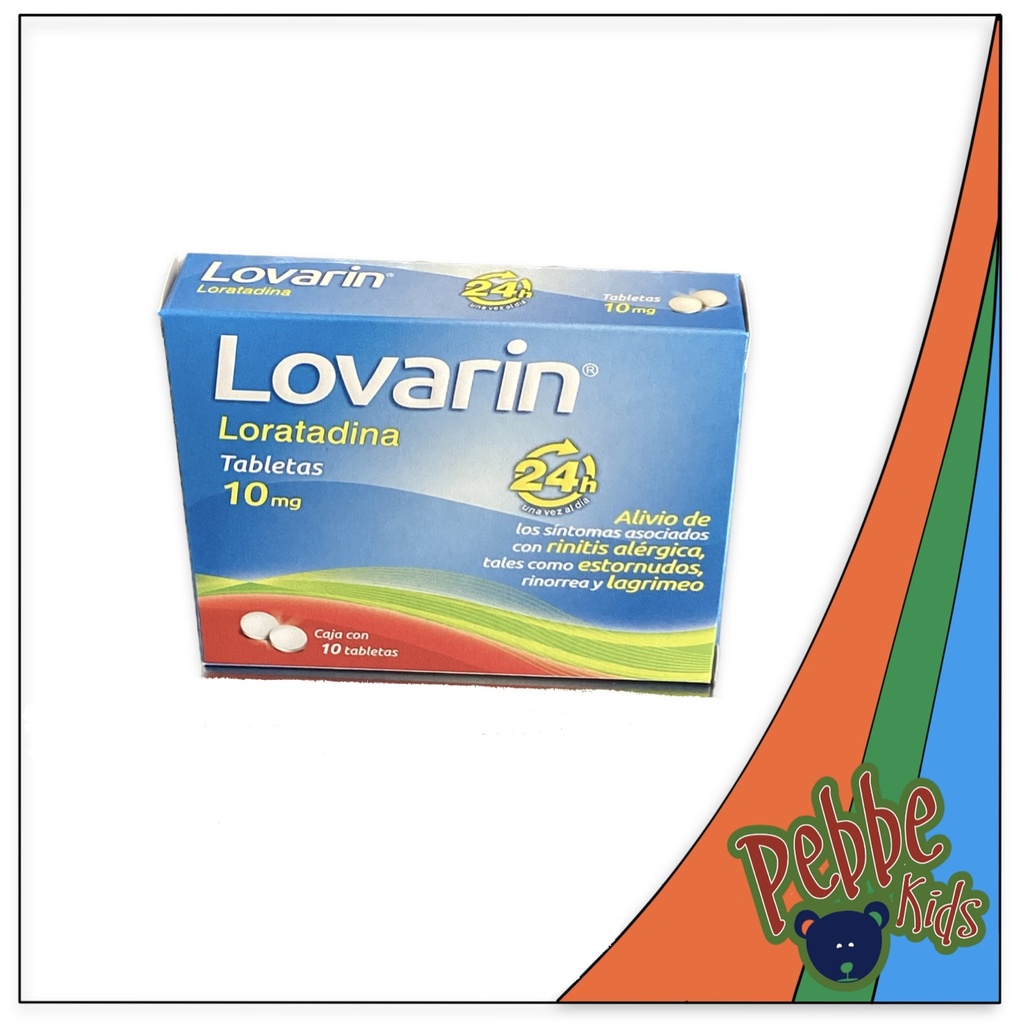 LORATADINA 10mg. C/20 TABLETAS