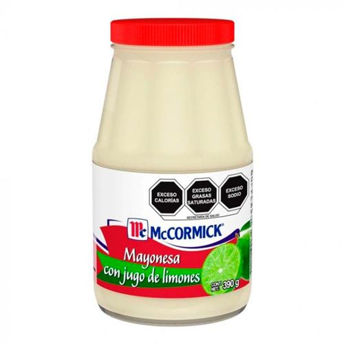 MAYONESA ROJA #16 MCCORMICK 390gr.