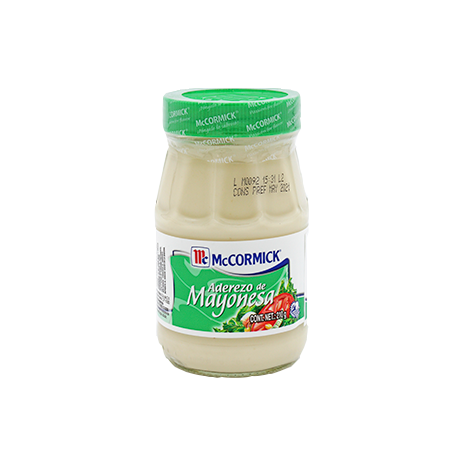 MAYONESA VERDE #8 MCCORMICK 210gr.