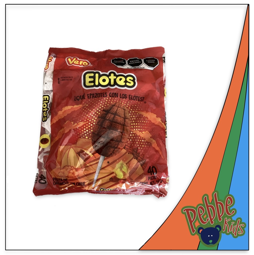 PALETA DE ELOTE CON CHILE VERO C/40