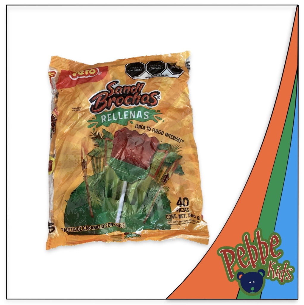 PALETA SANDIBROCHA RELLENA C/40